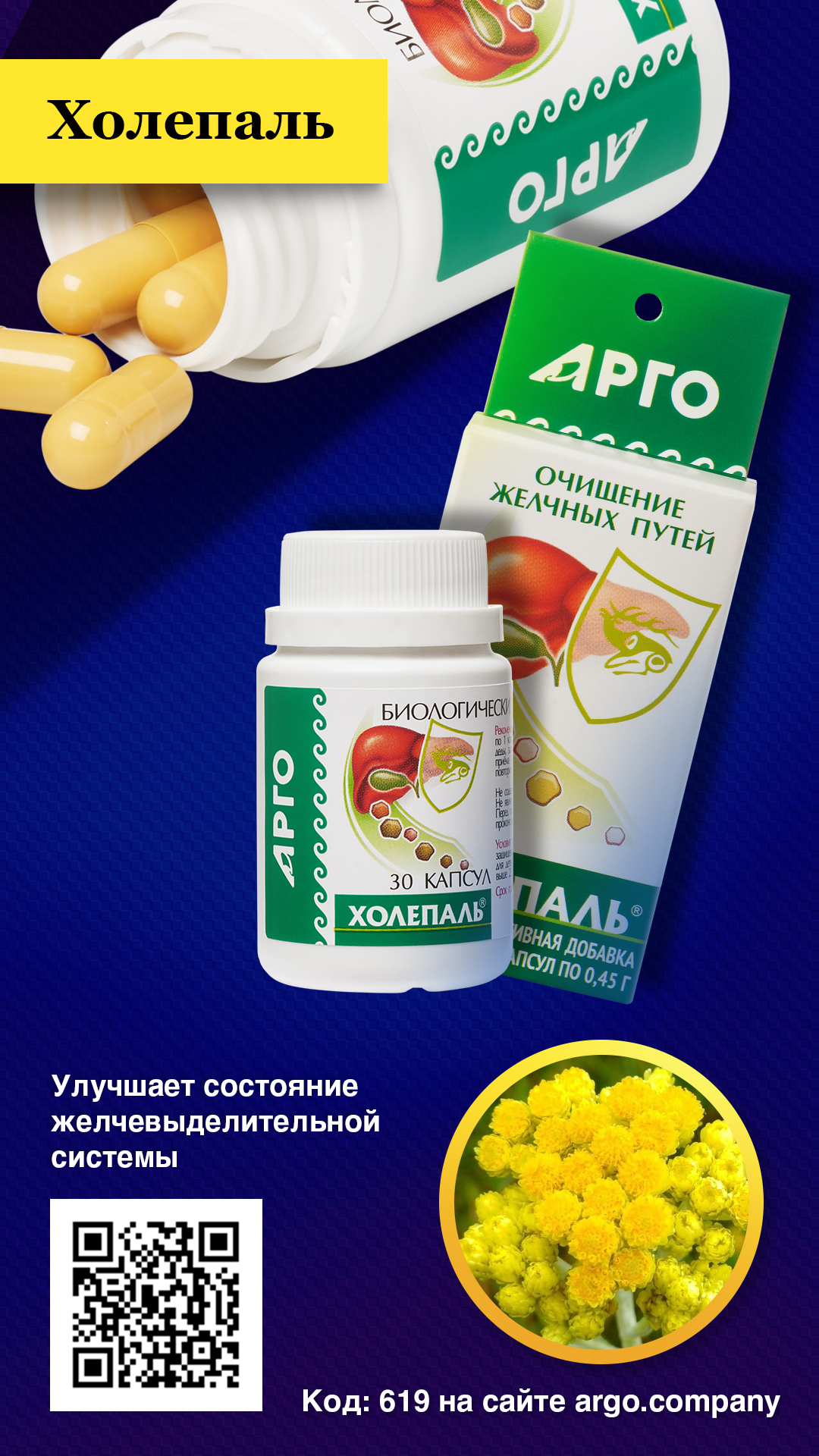 Холепаль, капсулы, 30 шт — изображение 2