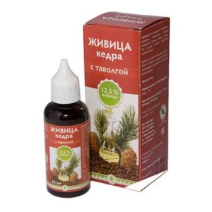 Живица кедра 12,5% с таволгой